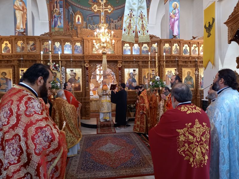 Ἡ ἑορτή τοῦ Ἁγίου ἐνδόξου μεγαλομάρτυρος Εύγενίου πολιούχου Τραπεζοῦντος